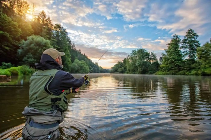 Menemukan spot memancing terbaik di sekitar Anda