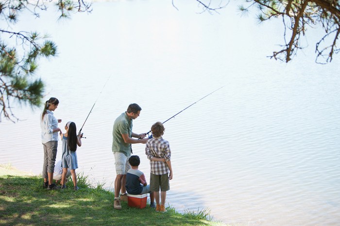 Fishing idaho strike fish reservoir southwest family tourism learning credit