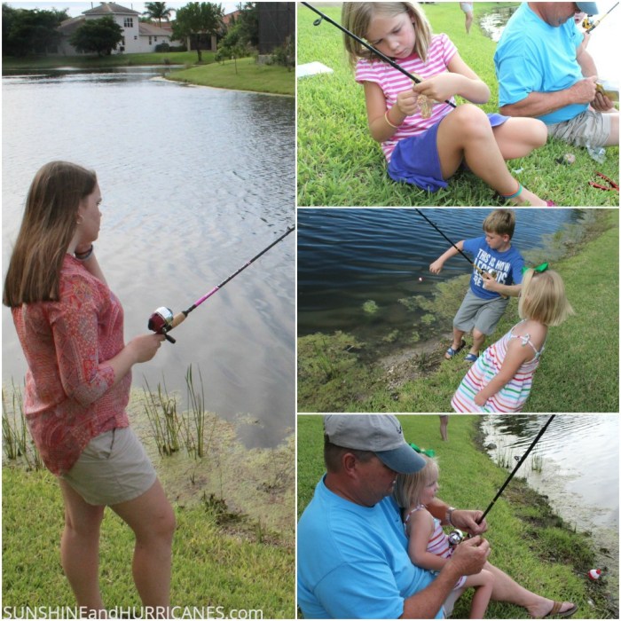 Fishing family tips easy fun